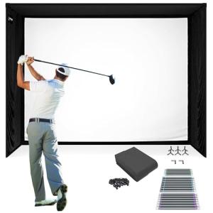 SIG12 Golf Simulator Enclosure with Impact Screen