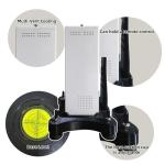 Golf Launch Monitor Leveling Stand with Shield