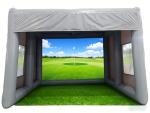 Large Portable Inflatable Golf Simulator Tent