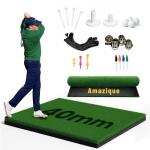 Amazique 5×4 Ultra-Thick Golf Hitting Mat