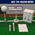 Adjustable Rubber Golf Tees for Indoor Practice