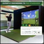 SIG12 Golf Simulator Enclosure with Impact Screen