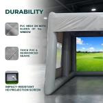 Large Portable Inflatable Golf Simulator Tent