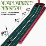 Kamitty Premium Indoor Golf Putting Mat with Return