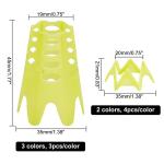 CHGCRAFT 17-Piece Plastic Golf Tee Set