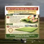 Amazique 5×4 Ultra-Thick Golf Hitting Mat