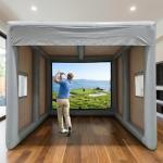 Large Portable Inflatable Golf Simulator Tent