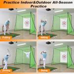 Galileo Heavy-Duty Golf Driving Cage Net