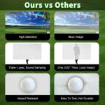 Durbles Golf Simulator Impact Screen for Indoor Practice