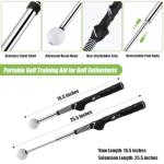 MIKOSI Retractable Golf Swing Trainer and Grip Aid