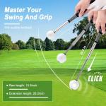 Gruyxen Golf Swing Trainer with Sound & Correction Arm