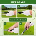 Gruyxen Golf Swing Trainer with Sound & Correction Arm
