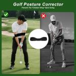 Gruyxen Golf Swing Trainer with Sound & Correction Arm