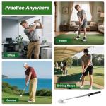 Gruyxen Golf Swing Trainer with Sound & Correction Arm