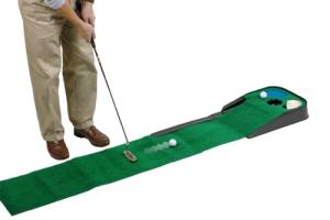 JEF World of Golf Deluxe Putting Mat Green