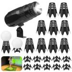 Glooglitter Golf Spot Light with 20 Tees