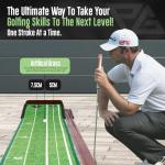 Palladium Indoor Putting Mat with Ball Return