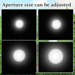 Glooglitter Golf Spot Light with 20 Tees