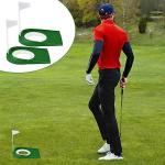 Joaoxoko Indoor Putting Green Set with Flags