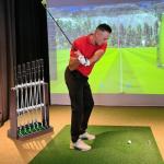 Lenwen Wooden Golf Club Rack for 13 Clubs