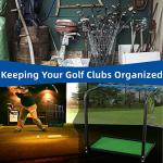 Nisorpa Indoor Golf Club Organizer for 9 Clubs
