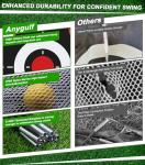 10x7FT Golf Practice Net with Tri-Turf Mat