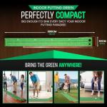 WANOMA Indoor Putting Green with Auto Ball Return