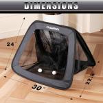 Champkey Double-Sided Golf Chipping Net with Mat