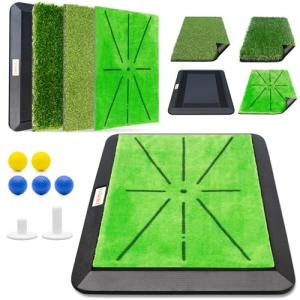 Golf Practice Mat with Instant Swing Feedback