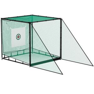 MR Golf 10x10x10ft Driving Cage with Ball Return