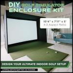 DIY Golf Simulator Enclosure for Home Use