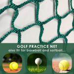 MR Golf 10x10x10ft Driving Cage with Ball Return