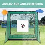 MR Golf 10x10x10ft Driving Cage with Ball Return