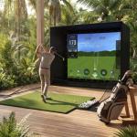 Golf Simulator Enclosure Package with Impact Screen and Nets