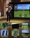Golf Simulator Enclosure Package with Impact Screen and Nets