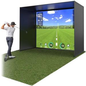 GoSports 12x9 ft Golf Simulator Net Set