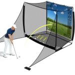 10x8FT Indoor/Outdoor Golf Practice Net Kit