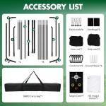 10x8FT Indoor/Outdoor Golf Practice Net Kit