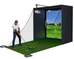 Golf Simulator Enclosure Kit with 4K Impact Screen