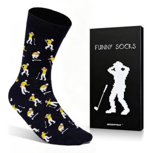 Funny Golf Socks for Men - Hilarious Gifts