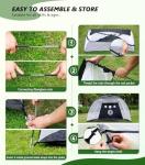 10x7FT Golf Practice Net with Mat and Target