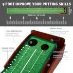 TiwisiTe Indoor Putting Green with Ball Return