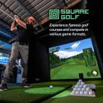 Square Golf Indoor Launch Monitor & Simulator