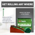 TiwisiTe Indoor Putting Green with Ball Return