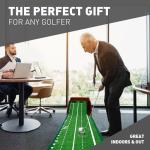 TiwisiTe Indoor Putting Green with Ball Return