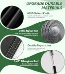 10x7ft Indoor/Outdoor Golf Hitting Net and Mat