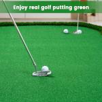 Indoor Outdoor Golf Putting Green Training Mat 5x10ft
