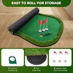 Indoor Outdoor Golf Putting Green Training Mat 5x10ft
