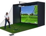 Golf Simulator Enclosure Kit with Impact Screen