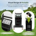 Portable Metal Case for Bushnell Launch Pro Monitor